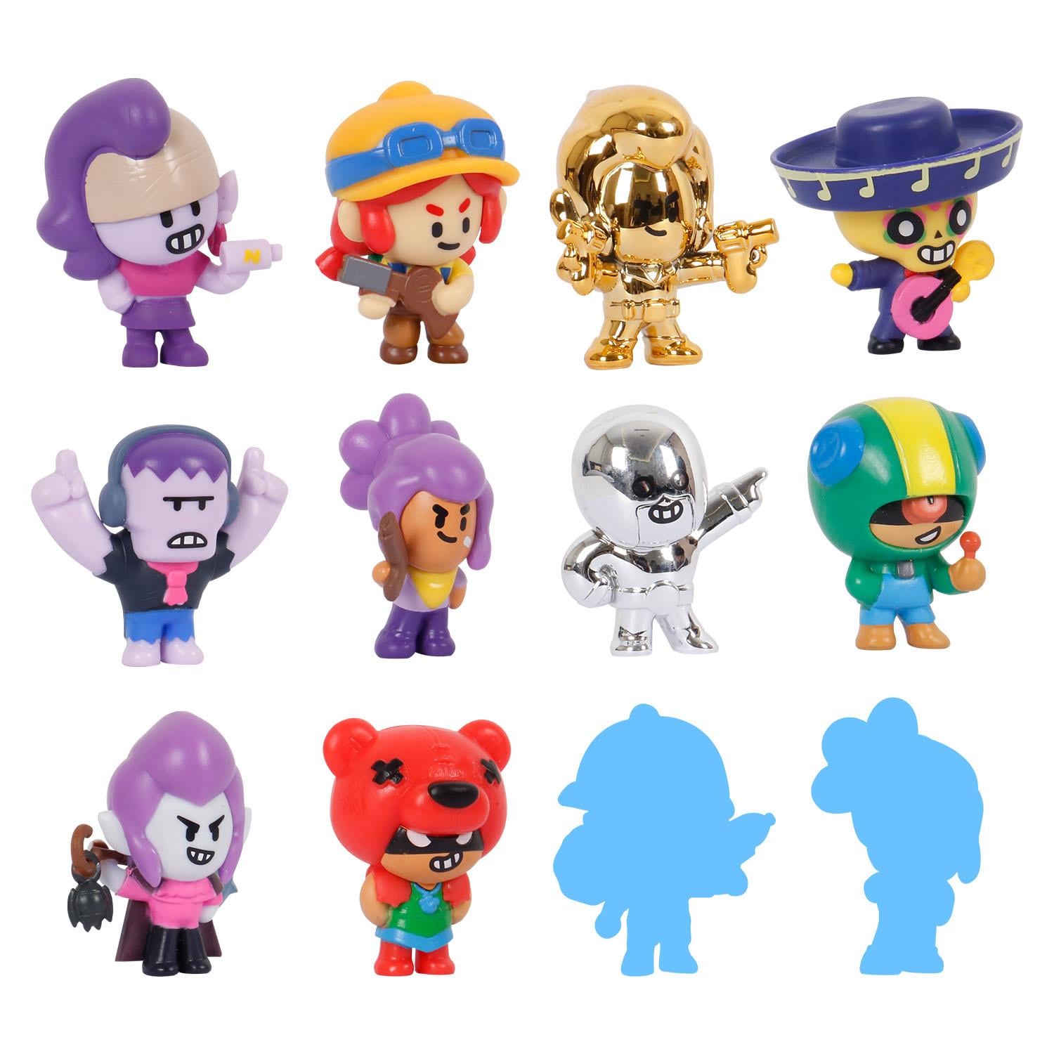 Kolleksiyon Karakterleri, NECOTOYS, Brawl Stars 12'li Delüks Figür Set BRW2080 17257 Model 1
