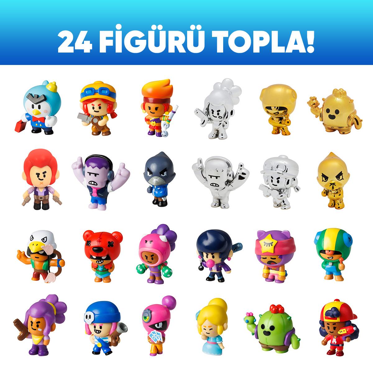 Kolleksiyon Karakterleri, NECOTOYS, Brawl Stars 5 li Figür Seti BRW2040 81186 Model 1