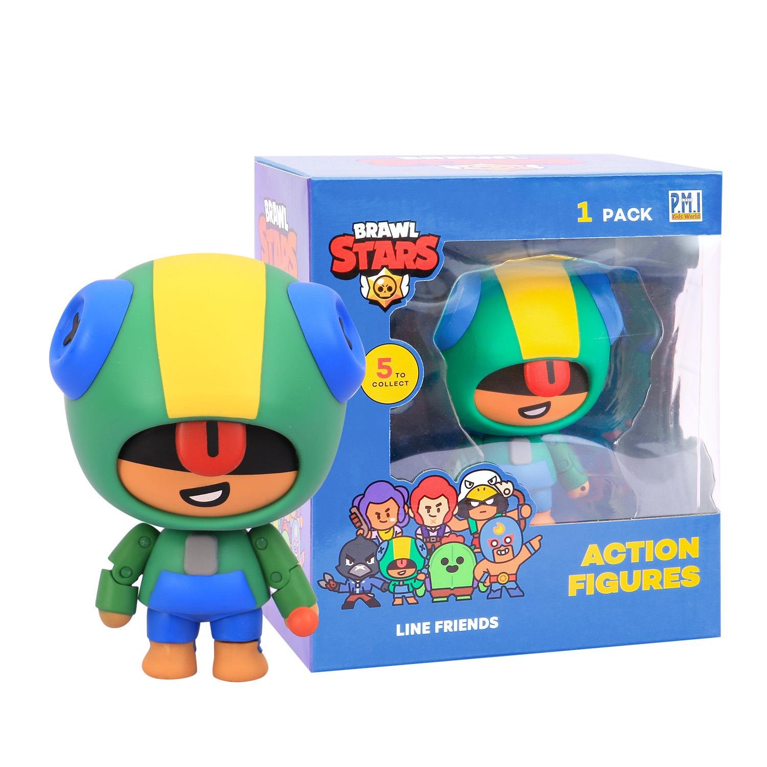 Kolleksiyon Karakterleri, NECOTOYS, Brawl Stars Tekli Aksiyon Figürü Asorti