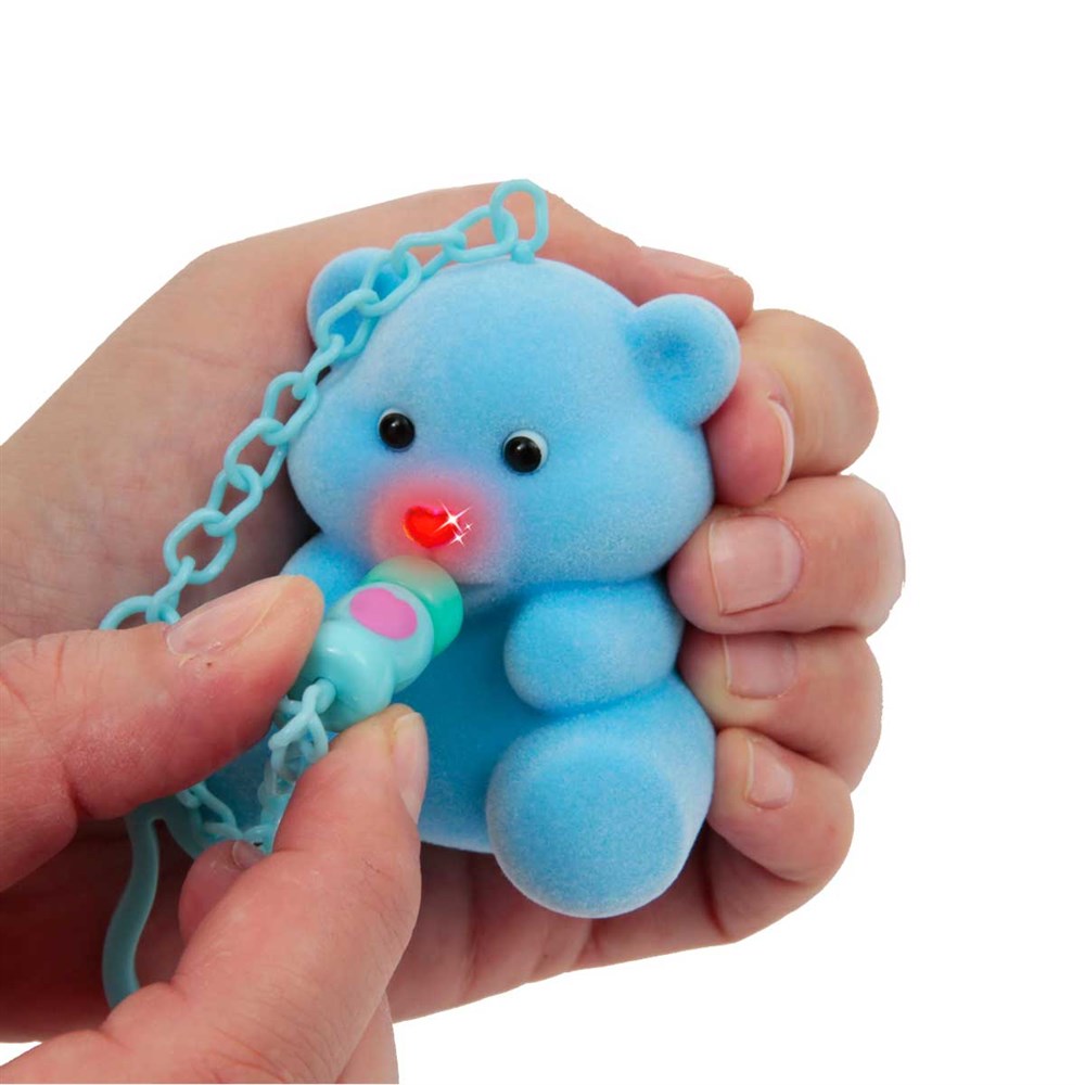 Kolleksiyon Karakterleri, Giochi Preziosi, Coccolotti Sevimli Ayıcıklar Sesli ve Işıklı Figür CCL01000 69515 Mavi