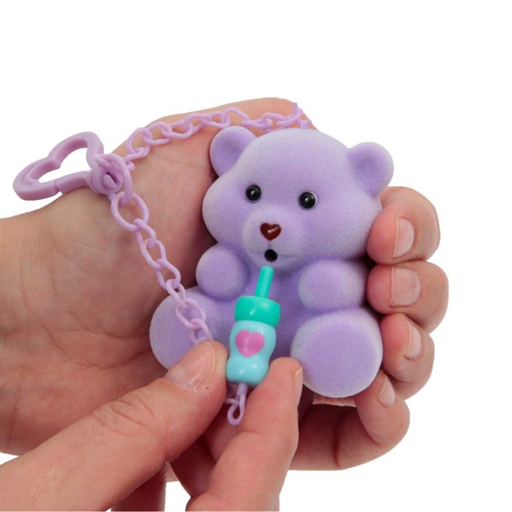 Kolleksiyon Karakterleri, Giochi Preziosi, Coccolotti Sevimli Ayıcıklar Sesli ve Işıklı Figür CCL01000 69515 Mor