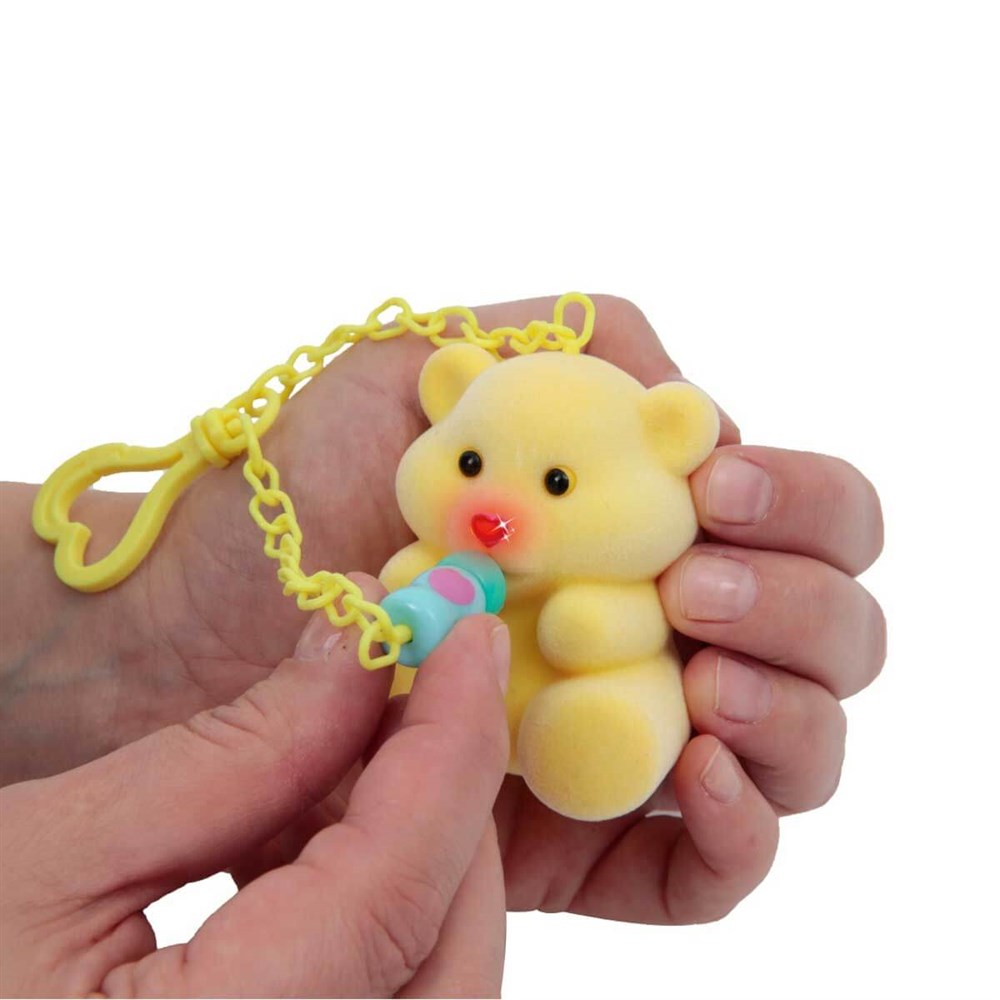 Kolleksiyon Karakterleri, Giochi Preziosi, Coccolotti Sevimli Ayıcıklar Sesli ve Işıklı Figür CCL01000 69515 Sarı