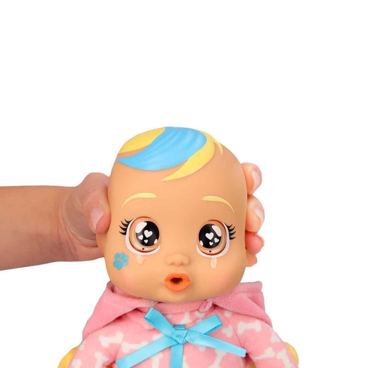 Kolleksiyon Karakterleri, Giochi Preziosi, Cry Babies Ağlayan Yumuş Bebek CYB76000 Açık Pembe Tulumlu Muffy