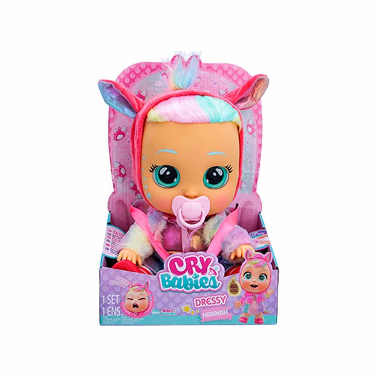 Kolleksiyon Karakterleri, CRY BABIES, Cry Babies Dressy Fantasy Moda Bebekler CYB44000 Hannah
