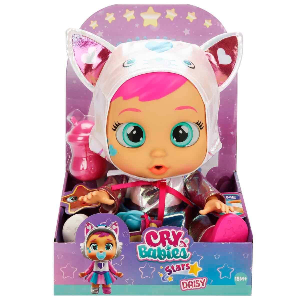 Kolleksiyon Karakterleri, CRY BABIES, Cry Babies Stars Ağlayan Bebekler S2 30 cm CYB64000 Daisy