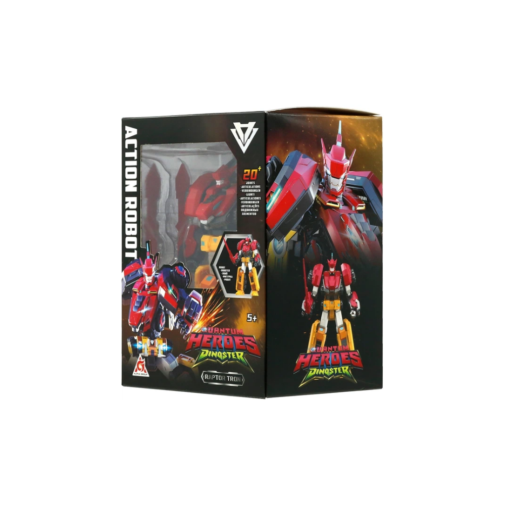 Kolleksiyon Karakterleri, MEGA OYUNCAK, Dinoster Aksiyon Robot Raptor Tron