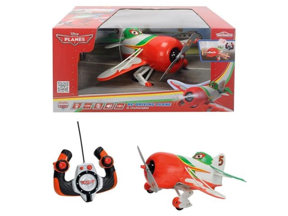 Kolleksiyon Karakterleri, Disney Planes, Dısney Planes 1/24 Rc Driving Plane El Chupacabra - Uzaktan Kumandalı