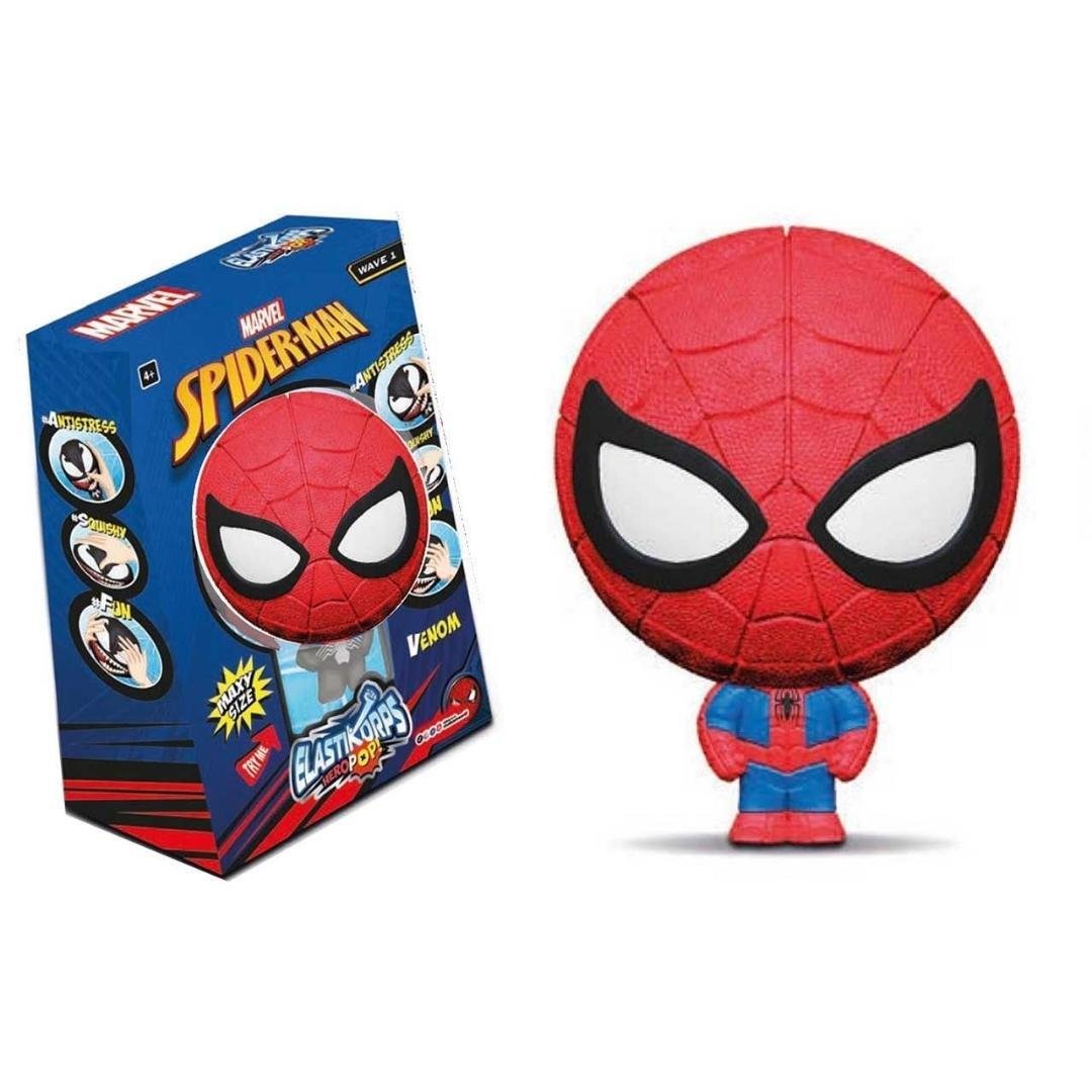Kolleksiyon Karakterleri, MEGA OYUNCAK, Elastikorps Marvel Hero Pop Maxy Spider Man 16 Cm