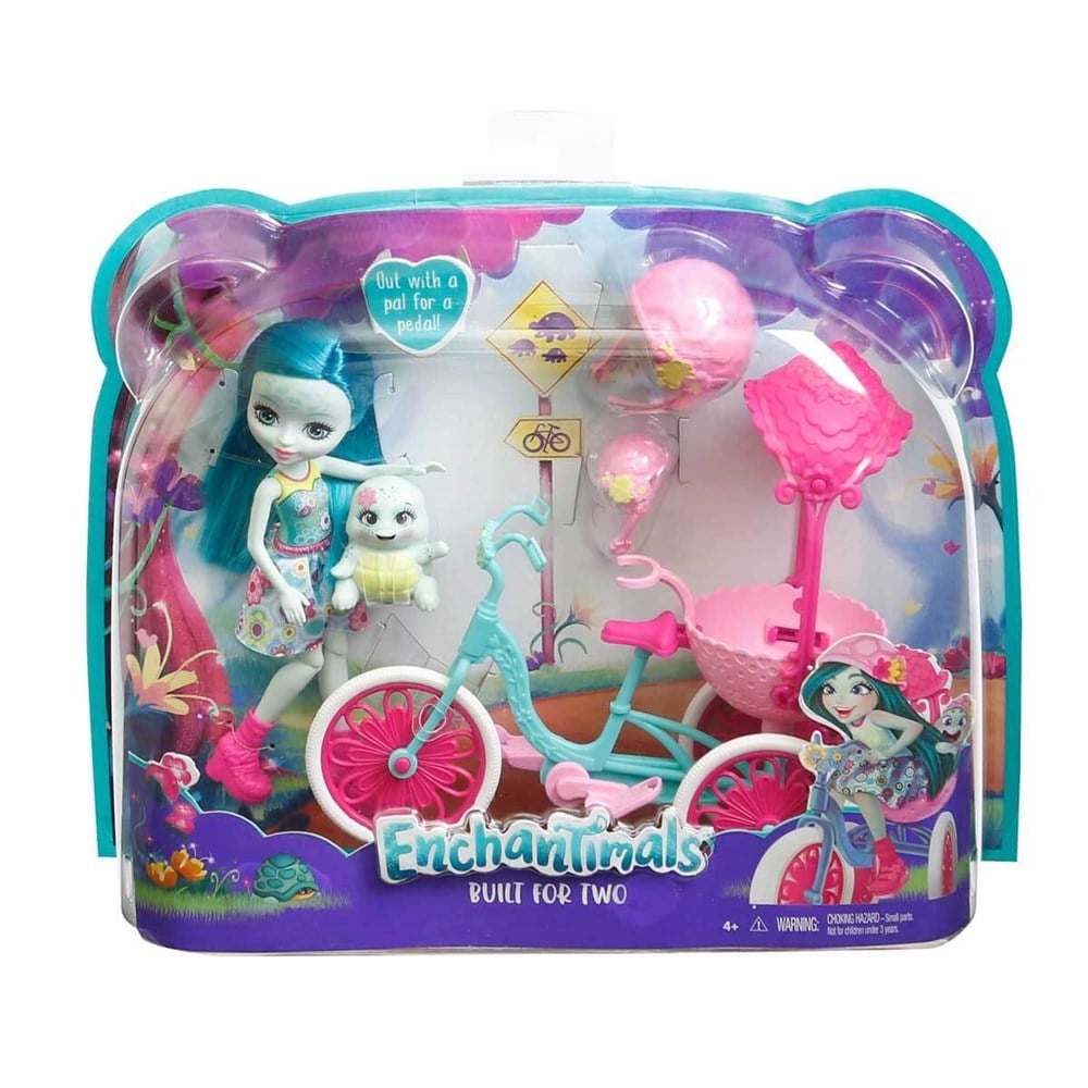 Kolleksiyon Karakterleri, Enchantimals, Enchantimals Bebek ve Aracı FJH11 Bisiklet