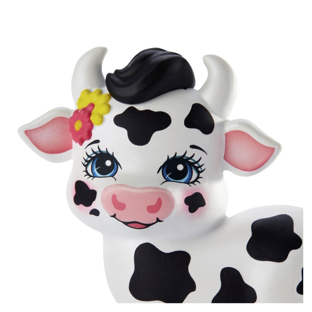 Kolleksiyon Karakterleri, Enchantimals, Enchantimals Bebek Ve Hayvan Arkadaşları Cambrie Cow & Ricotta GJX43 GJX44