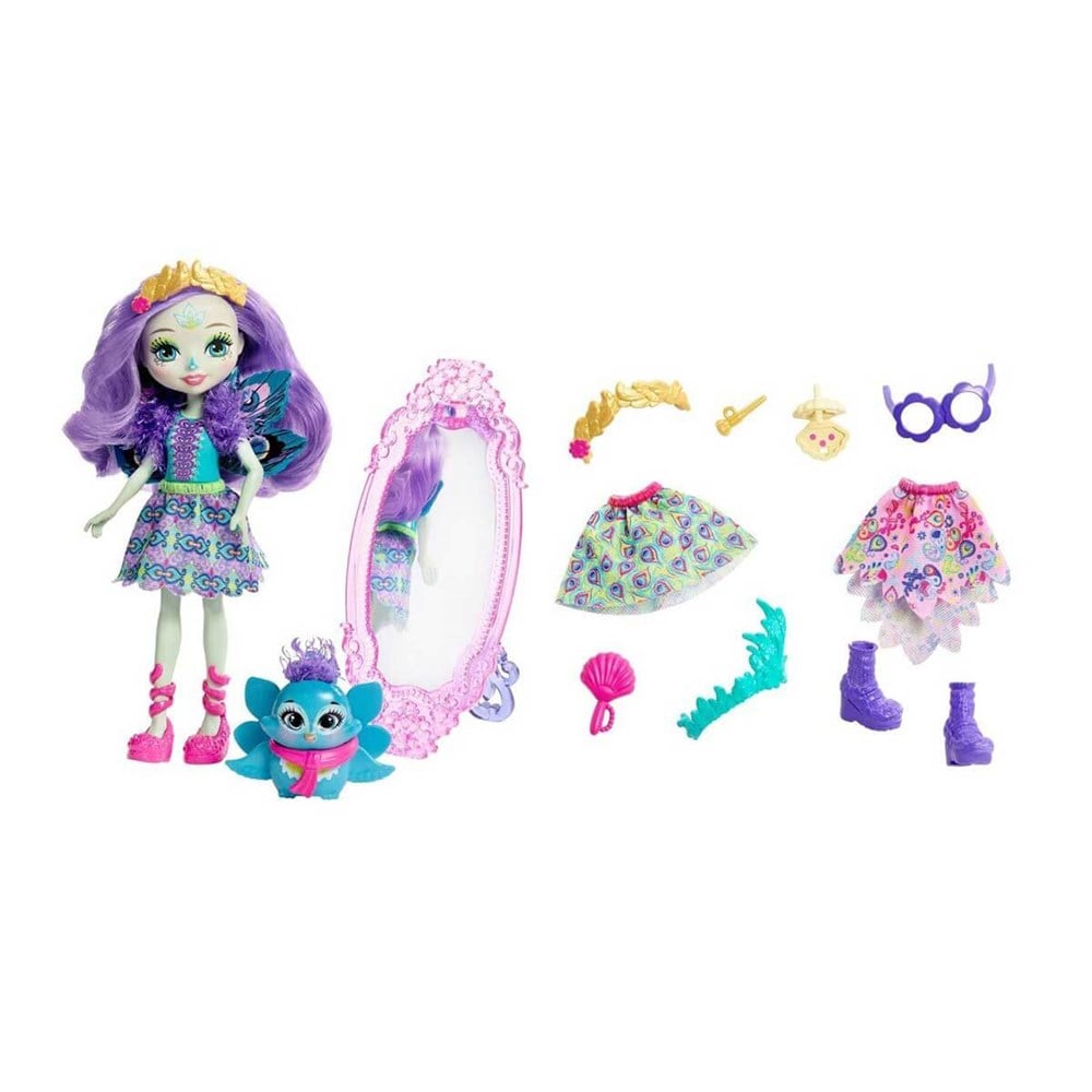 Kolleksiyon Karakterleri, Enchantimals, Enchantimals Bebeği Ve Moda Aksesuarları FRT87 - Patter Peacock