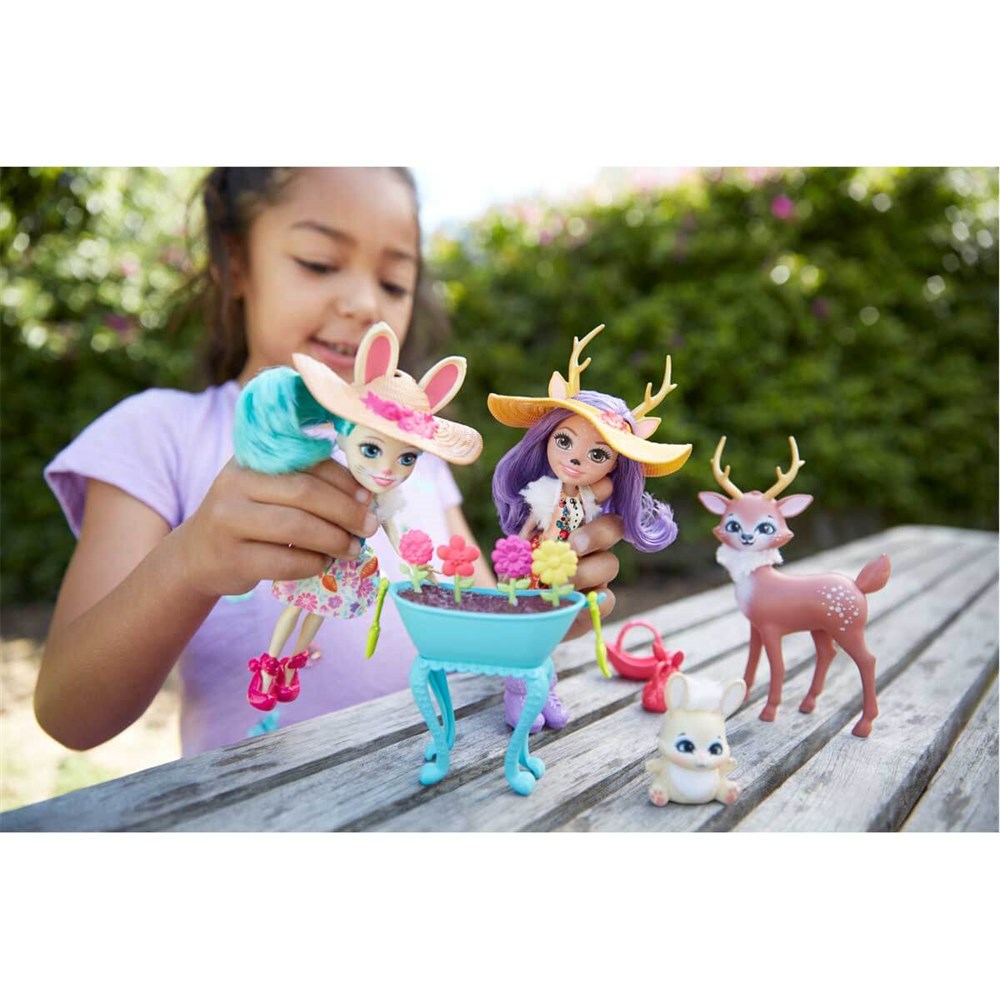 Kolleksiyon Karakterleri, Enchantimals, Enchantimals Büyülü Bahçe Oyun Seti FDG01