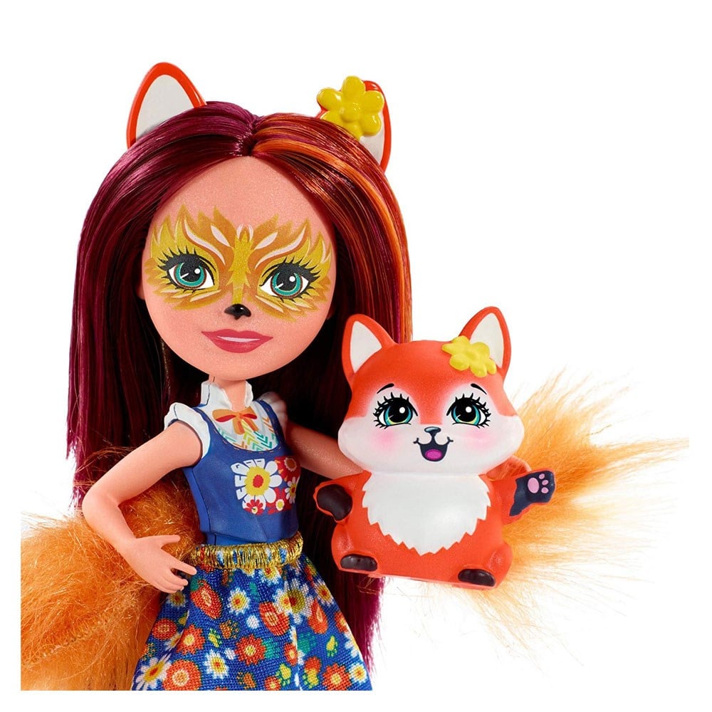 Kolleksiyon Karakterleri, Enchantimals, Enchantimals Karakter Bebekler Felicity Fox DVH87 FXM71
