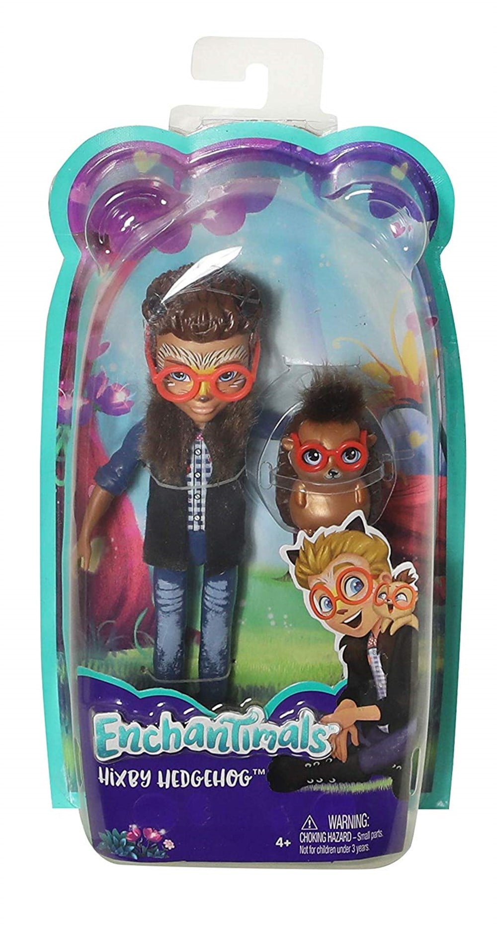 Kolleksiyon Karakterleri, Enchantimals, Enchantimals Karakter Bebekler DVH87 - Hixby Hedgehog ve Pointer