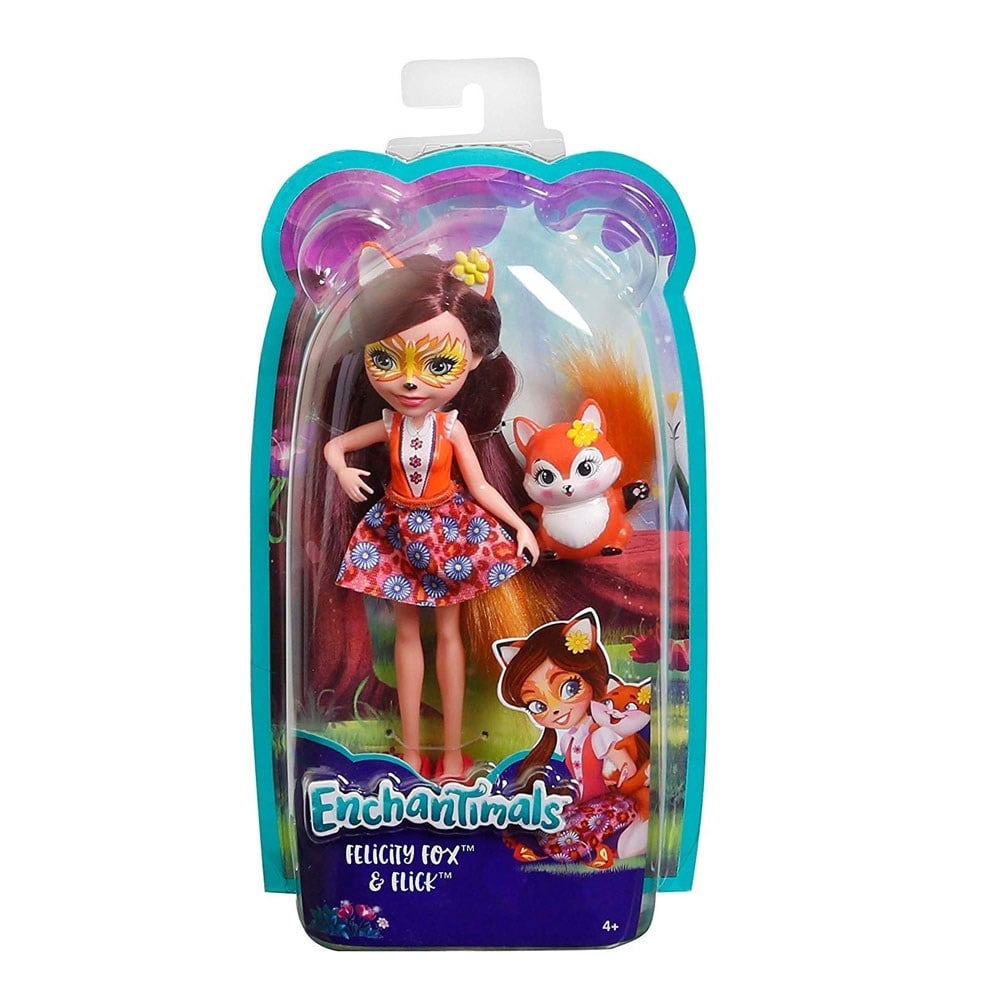 Kolleksiyon Karakterleri, Enchantimals, Enchantimals Karakter Bebekler Felicity Fox DVH87 FXM71