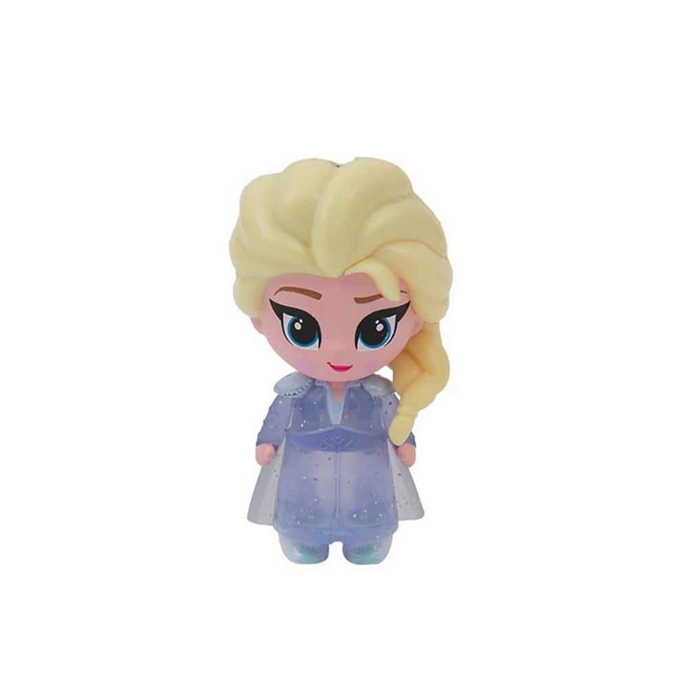 Kolleksiyon Karakterleri, Disney Frozen, Frozen 2 Işıklı Tekli Mini Figür Pelerinli Elsa 7 cm