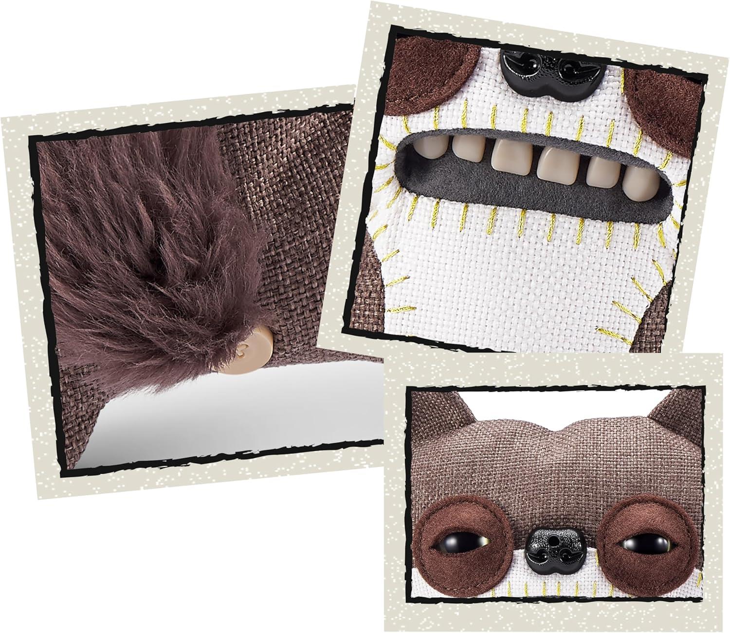 Kolleksiyon Karakterleri, Sunman, Fuggler Fart Face Gaz Çıkaran Pelüş S1 Kahverengi Suspicious Fox