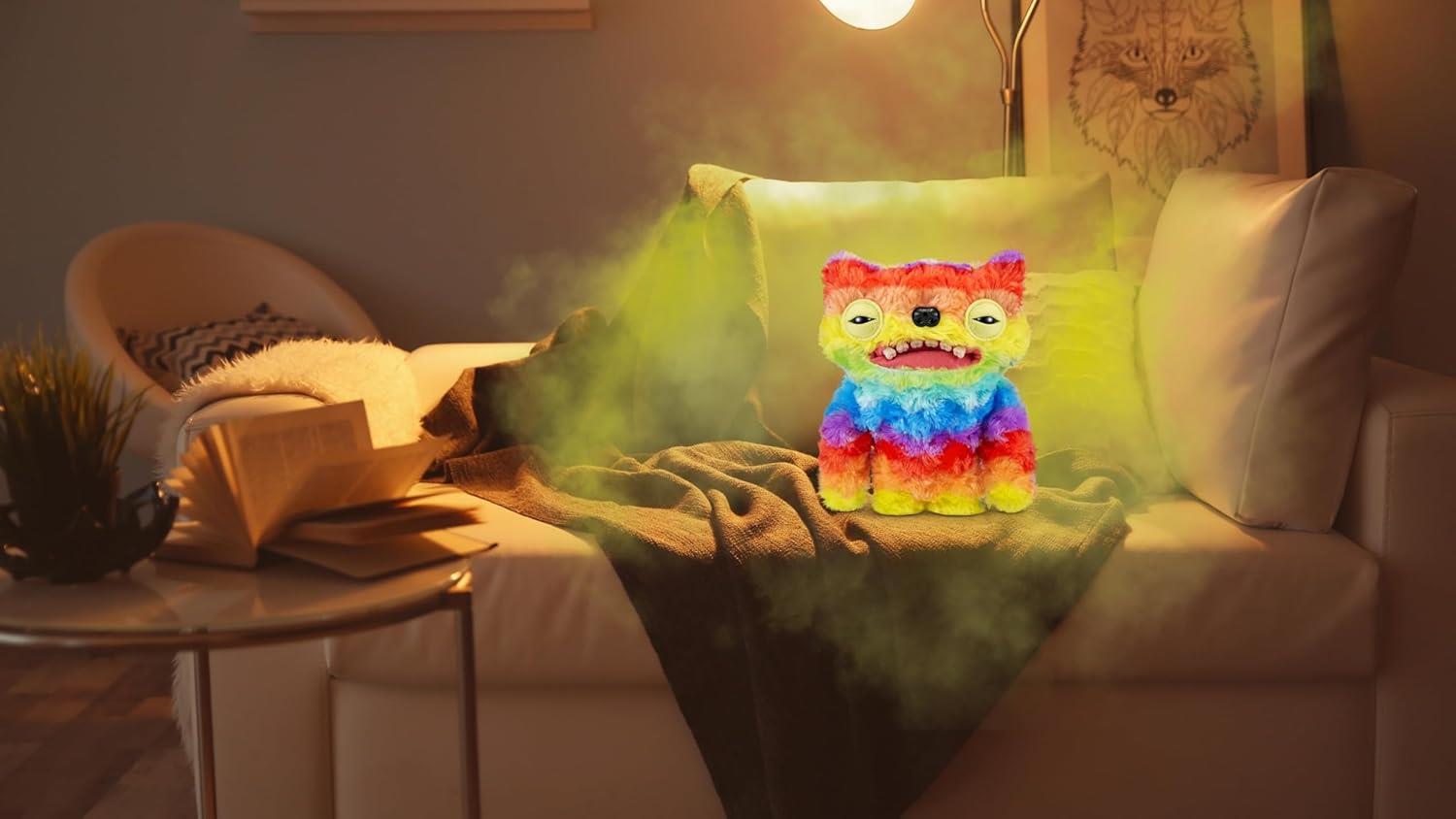 Kolleksiyon Karakterleri, Sunman, Fuggler Fart Face Gaz Çıkaran Pelüş S1 Renkli Wide Eyed Weirdo