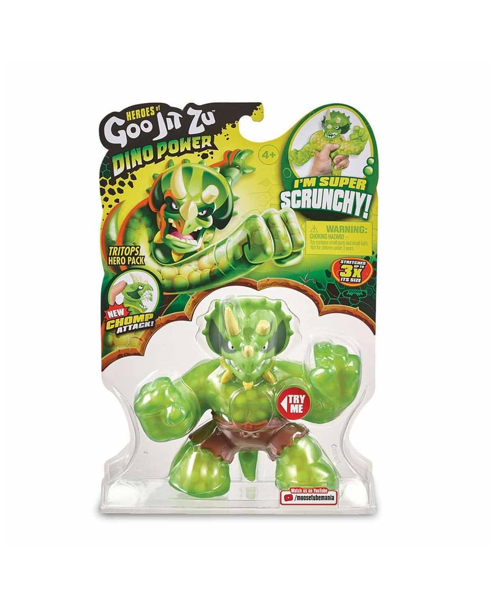 Kolleksiyon Karakterleri, Goojitzu, Goojitzu Tekli Figür S3 Dinopower GJT11000 12372 Tritops