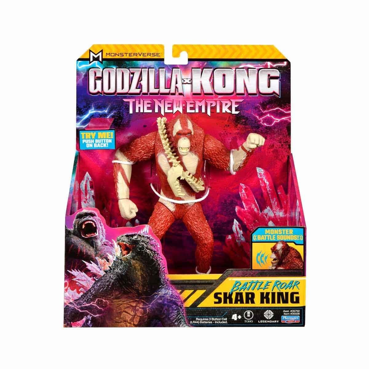 Kolleksiyon Karakterleri, Goojitzu, GxK Sesli Delüks Aksiyon Figürü 18 cm MN305000 Skar King