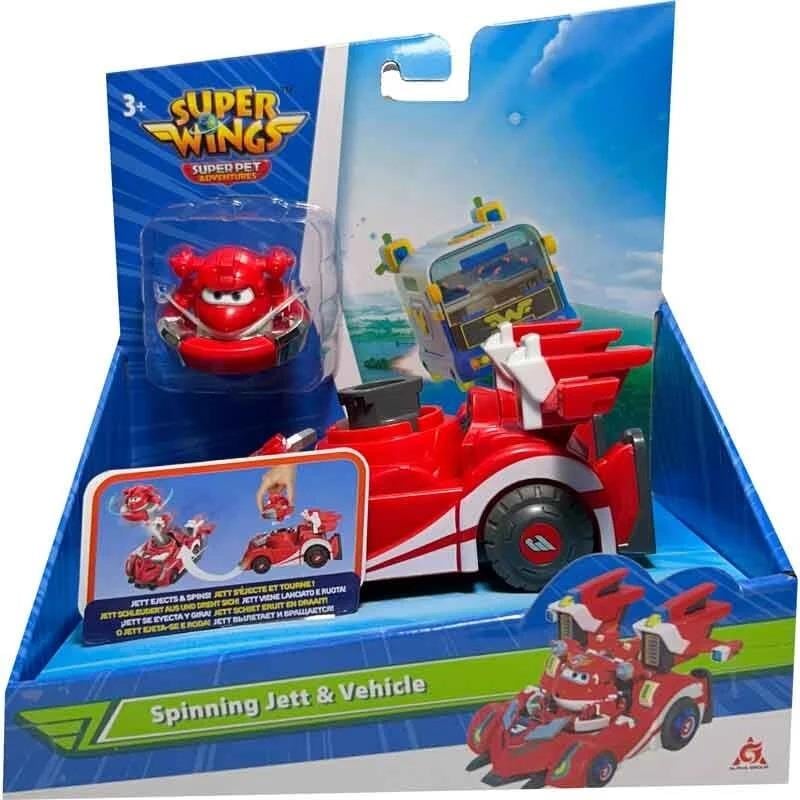 Kolleksiyon Karakterleri, Harika Kanatlar, Harika Kanatlar Jett 'in Dönen Araç Seti