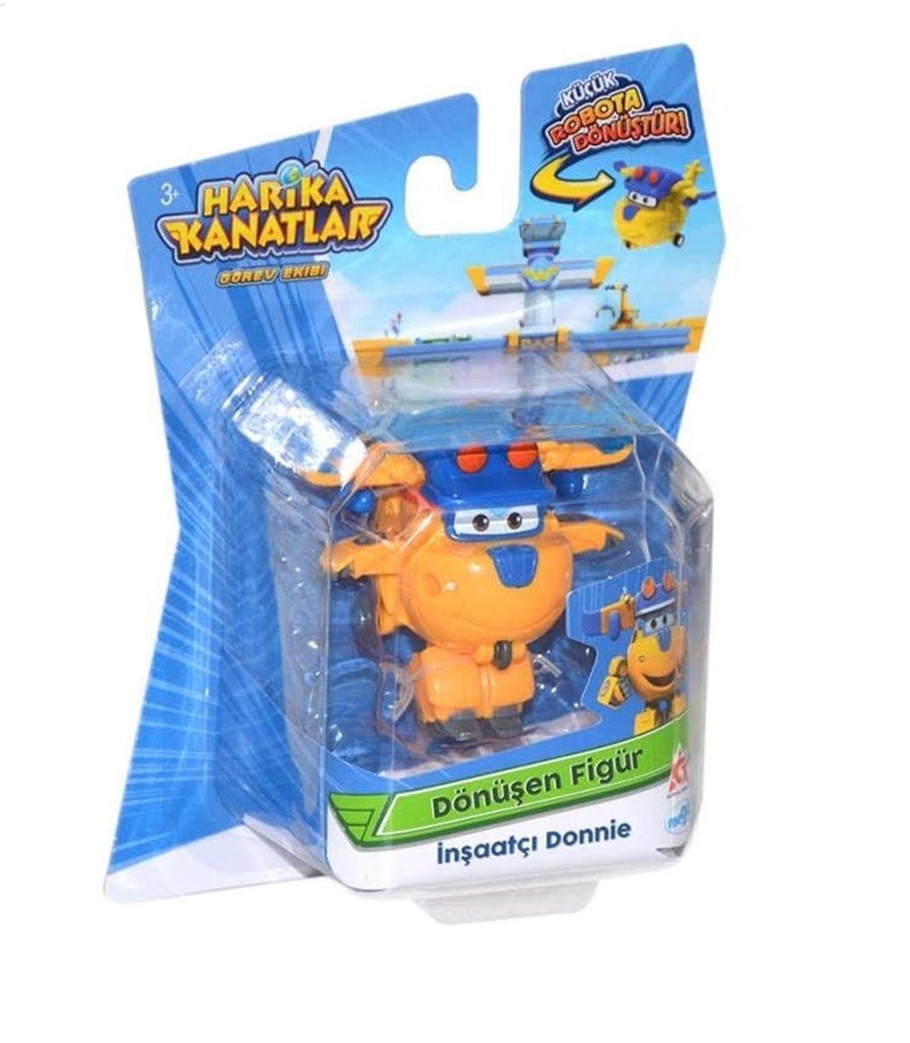 Kolleksiyon Karakterleri, Harika Kanatlar, Harika Kanatlar İnşaatçı Donnie Dönüşen Tekli Figür YW730012