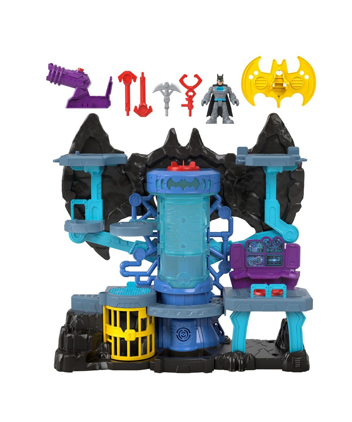Kolleksiyon Karakterleri, DC Comics, Imaginext DC Super Friends Bat-Tech Batcave Oyun Seti GYV24