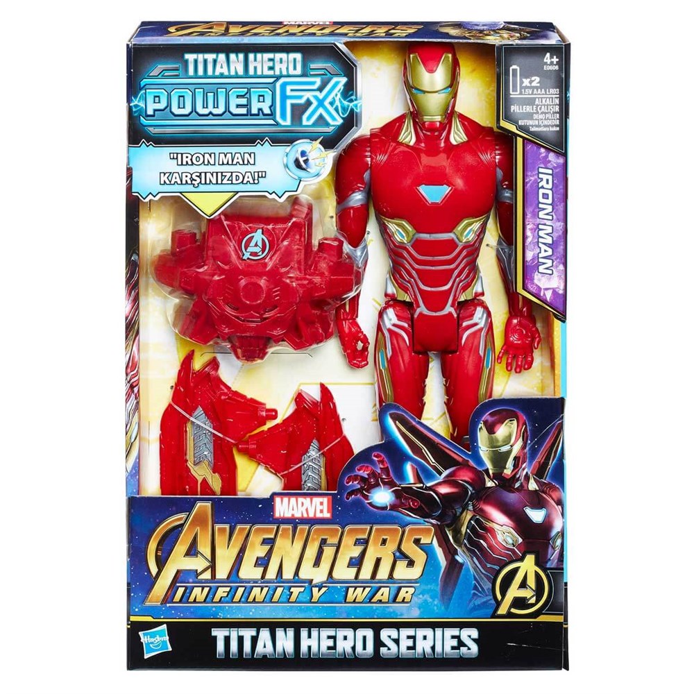 Kolleksiyon Karakterleri, Marvel, Iron Man Figür Avengers Infinity War Titan Hero Power FX 30 cm