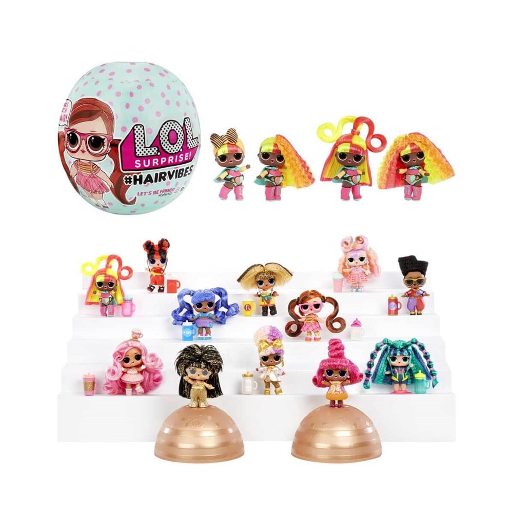 Kolleksiyon Karakterleri, L.O.L. Surprise - LOL Bebek, L.O.L Hairvibes Sürpriz Bebekler 15 Sürpriz