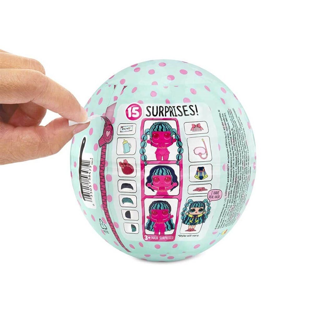 Kolleksiyon Karakterleri, L.O.L. Surprise - LOL Bebek, L.O.L Hairvibes Sürpriz Bebekler 15 Sürpriz