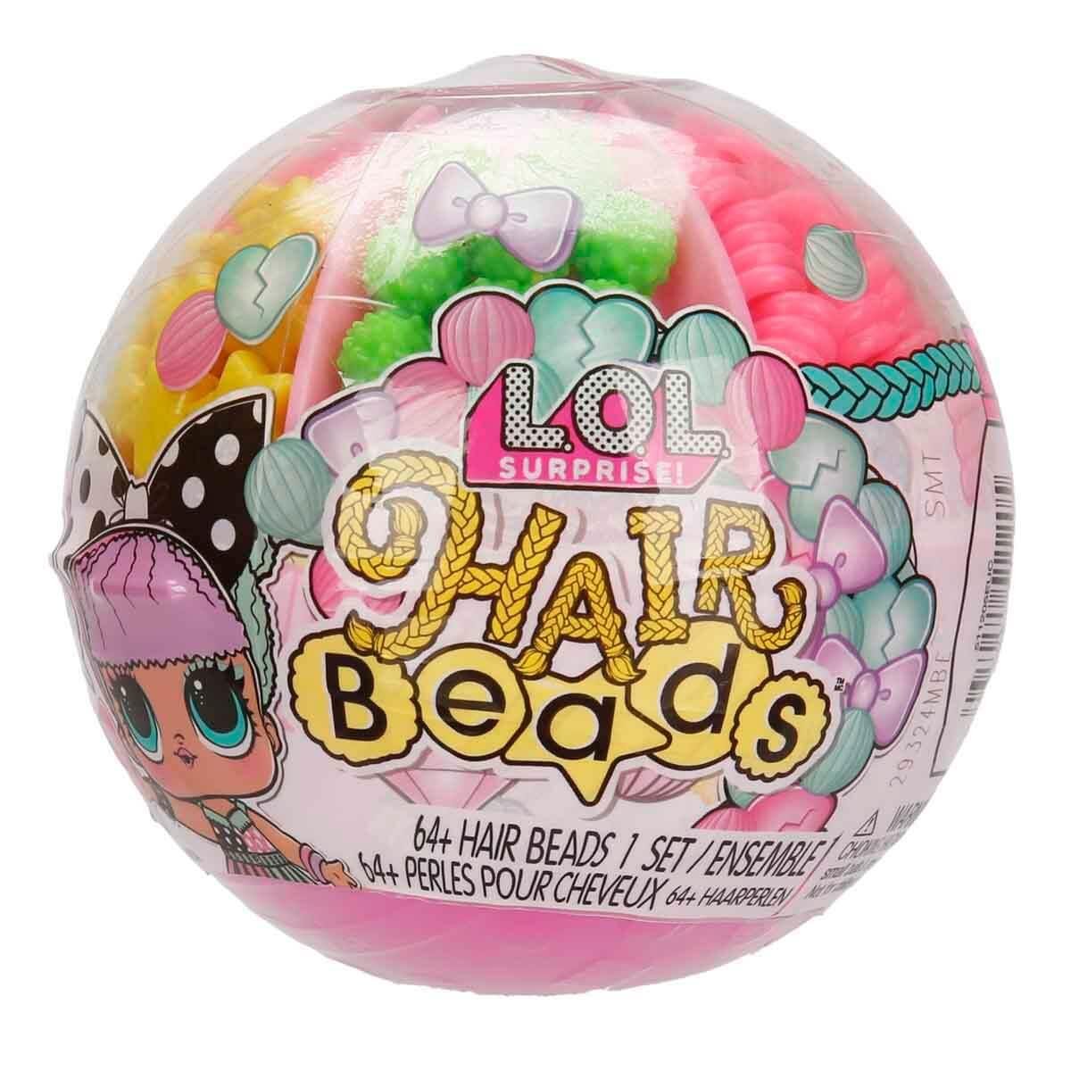 Kolleksiyon Karakterleri, L.O.L. Surprise - LOL Bebek, L.O.L. Surprise Tots Saç Boncukları Sürpriz Paket