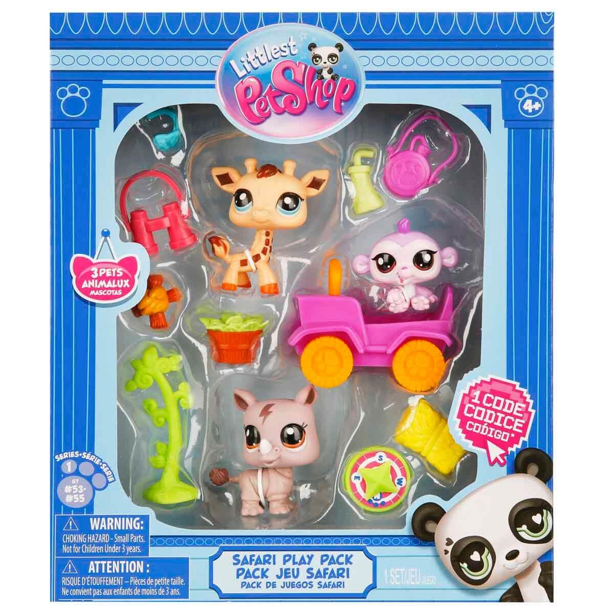 Kolleksiyon Karakterleri, Sunman, Littlest Pet Shop Minişler Safari Oyun Seti S1