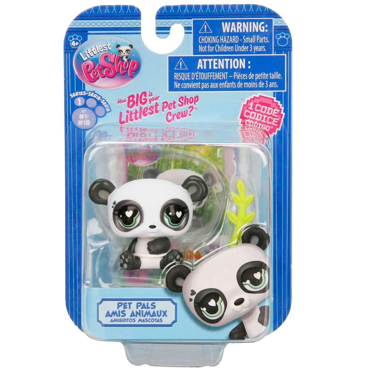 Kolleksiyon Karakterleri, Sunman, Littlest Pet Shop Minişler Tekli Paket S1 05219 1 Siyah Beyaz Panda