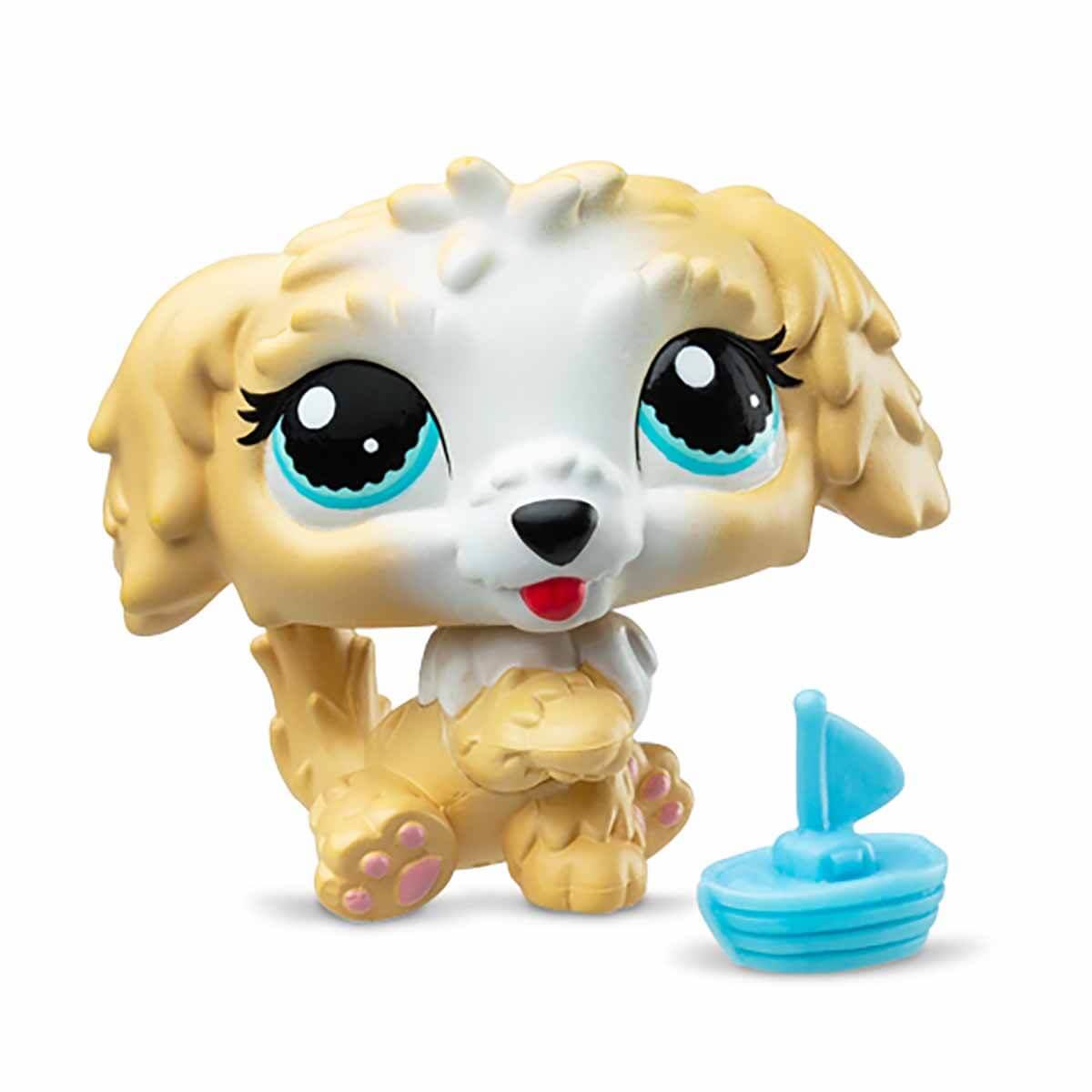 Kolleksiyon Karakterleri, Sunman, Littlest Pet Shop Minişler Tekli Paket S3 05233 135 Labrodoodle Köpek