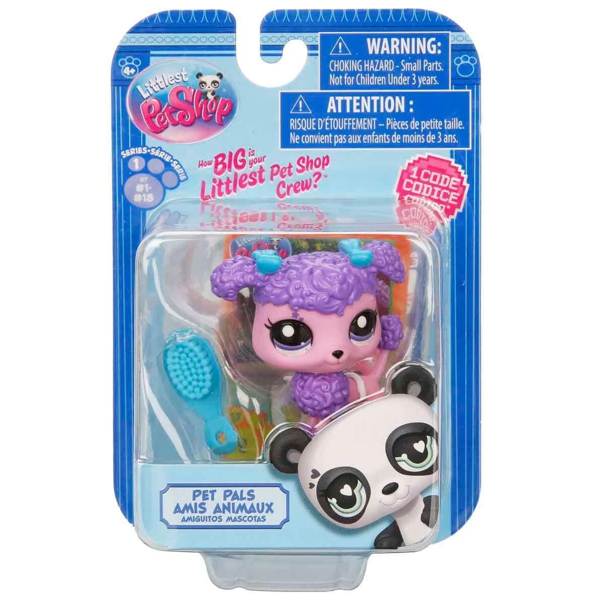 Kolleksiyon Karakterleri, Sunman, Littlest Pet Shop Minişler Tekli Paket S1 05219 2 Poddle Köpek