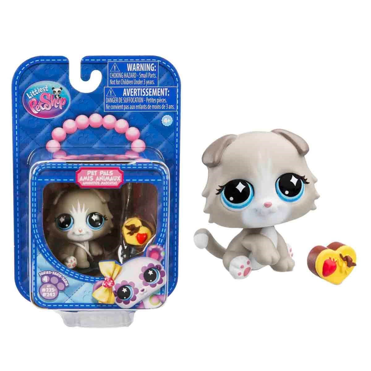 Kolleksiyon Karakterleri, Sunman, Littlest Pet Shop Minişler Tekli Paket S4 07138 229 Scottish Fold Longhair Kedi