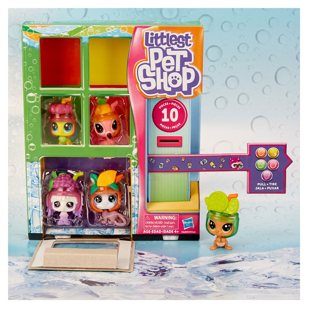 Kolleksiyon Karakterleri, Miniş - Pets Shop, Littlest Pet Shop Miniş Otomatı The Cooler Crew E5478 E5620