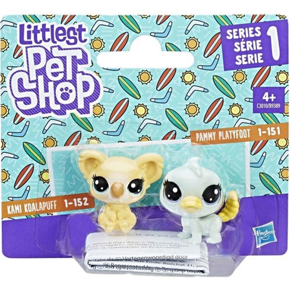 Kolleksiyon Karakterleri, Miniş - Pets Shop, Littlest Pet Shop İkili Miniş Figür B9389