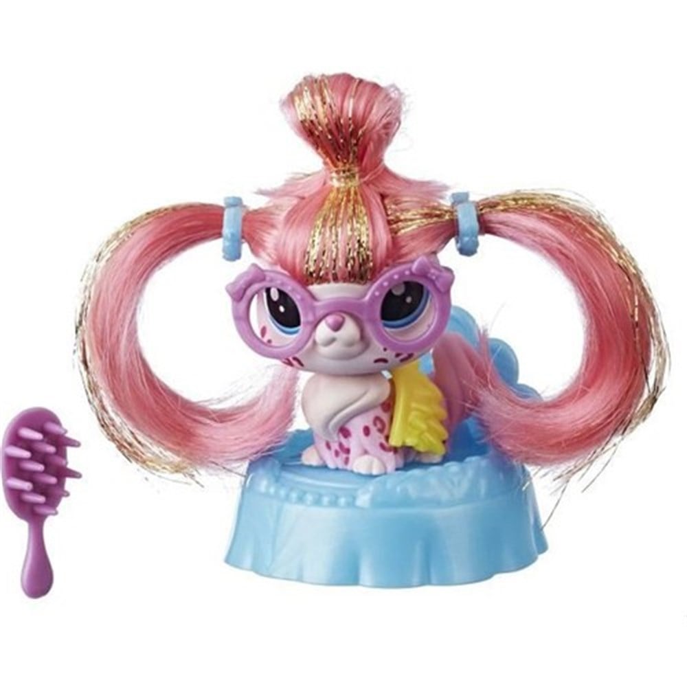 Kolleksiyon Karakterleri, Miniş - Pets Shop, Littlest Pet Shop Süslü Özel Miniş Ada Fluffpup E2161 E2427