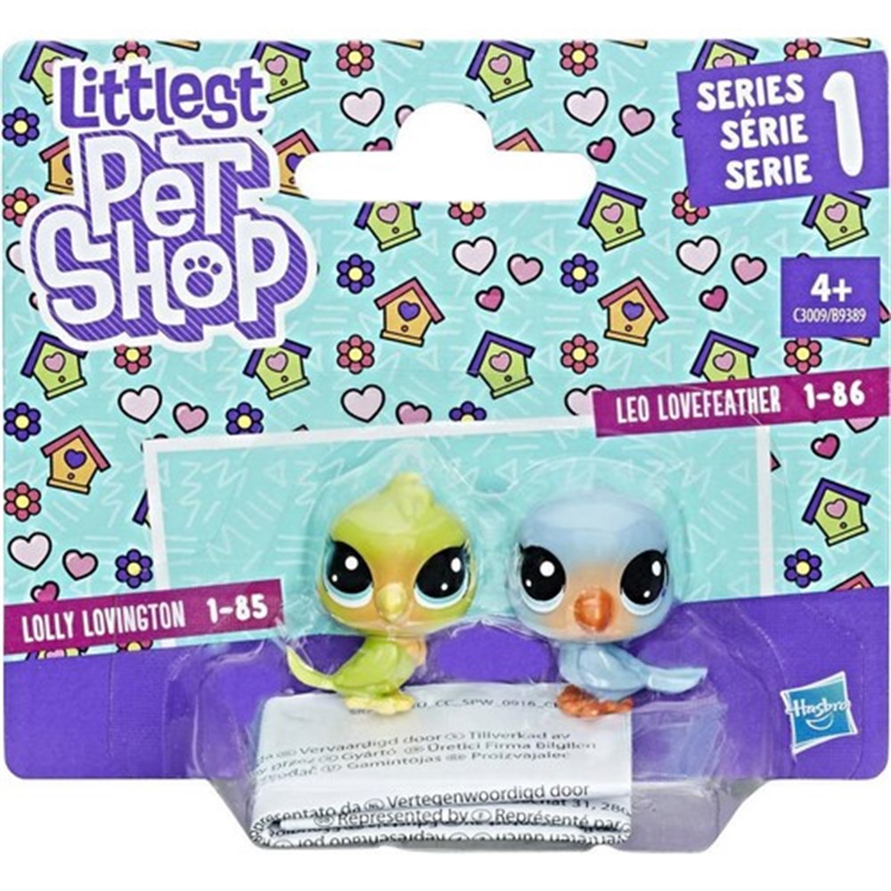 Kolleksiyon Karakterleri, Miniş - Pets Shop, Littlest Pet Shop İkili Miniş Figür B9389