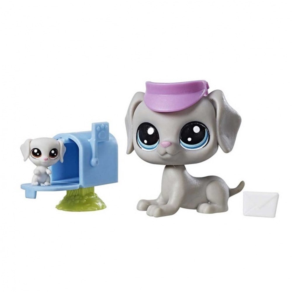 Kolleksiyon Karakterleri, Miniş - Pets Shop, Littlest Pet Shop Miniş ve Yavrusu B9358 C1168 Bill ve Bertie Weimaran