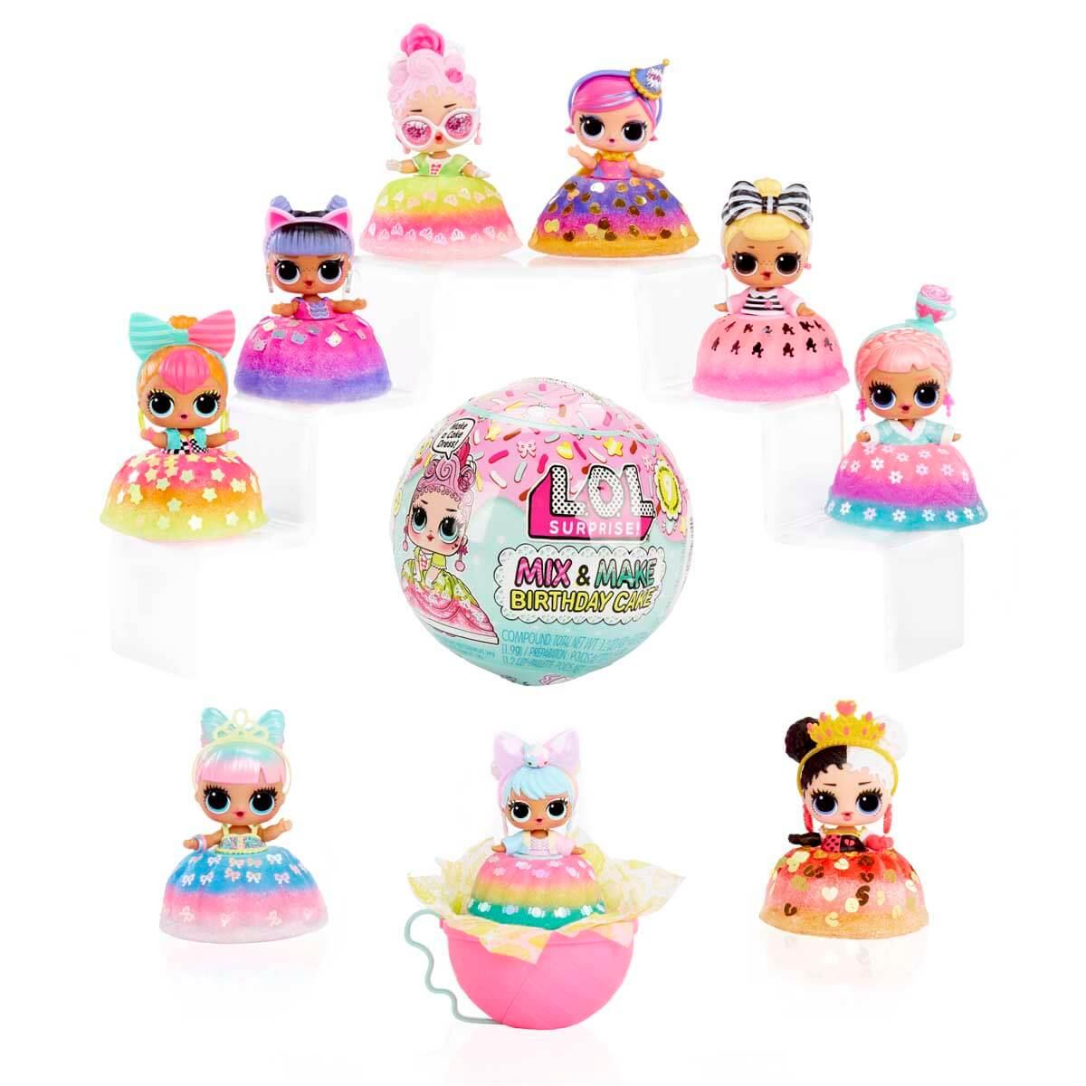 Kolleksiyon Karakterleri, L.O.L. Surprise - LOL Bebek, LOL Tots Sürpriz Doğum Günü Pastası Bebeği ILL593140