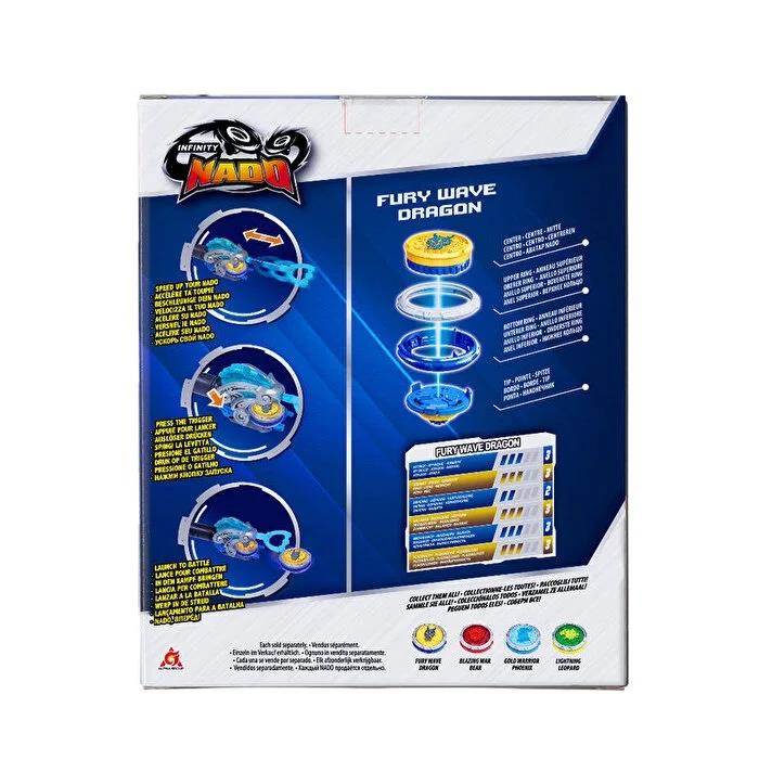 Kolleksiyon Karakterleri, MEGA OYUNCAK, Mega Beyblade Infinity Nado Başlangıç Paketi Öfke Dalgası Ejderhası
