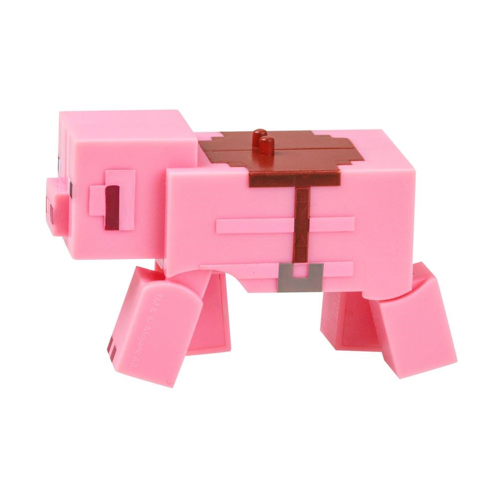 Kolleksiyon Karakterleri, NECOTOYS, Minecraft 3D Kurma Mekanizmalı Figürler 2'li Paket 17806 Model 1