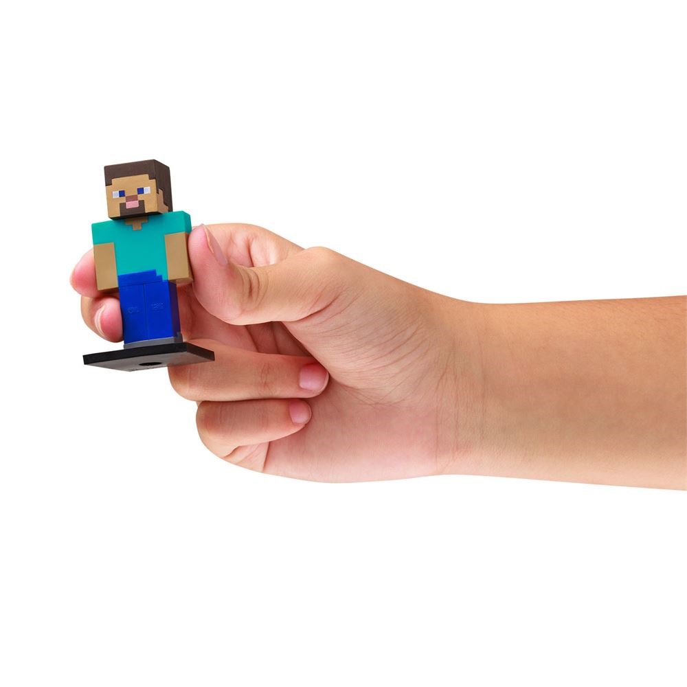 Kolleksiyon Karakterleri, NECOTOYS, Minecraft 3D Toppeez 3'lü Figür Seti 18247 Model 3