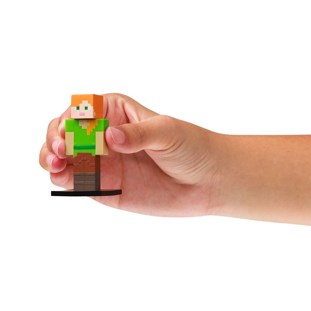 Kolleksiyon Karakterleri, NECOTOYS, Minecraft 3D Toppeez 3'lü Figür Seti 18247 Model 1