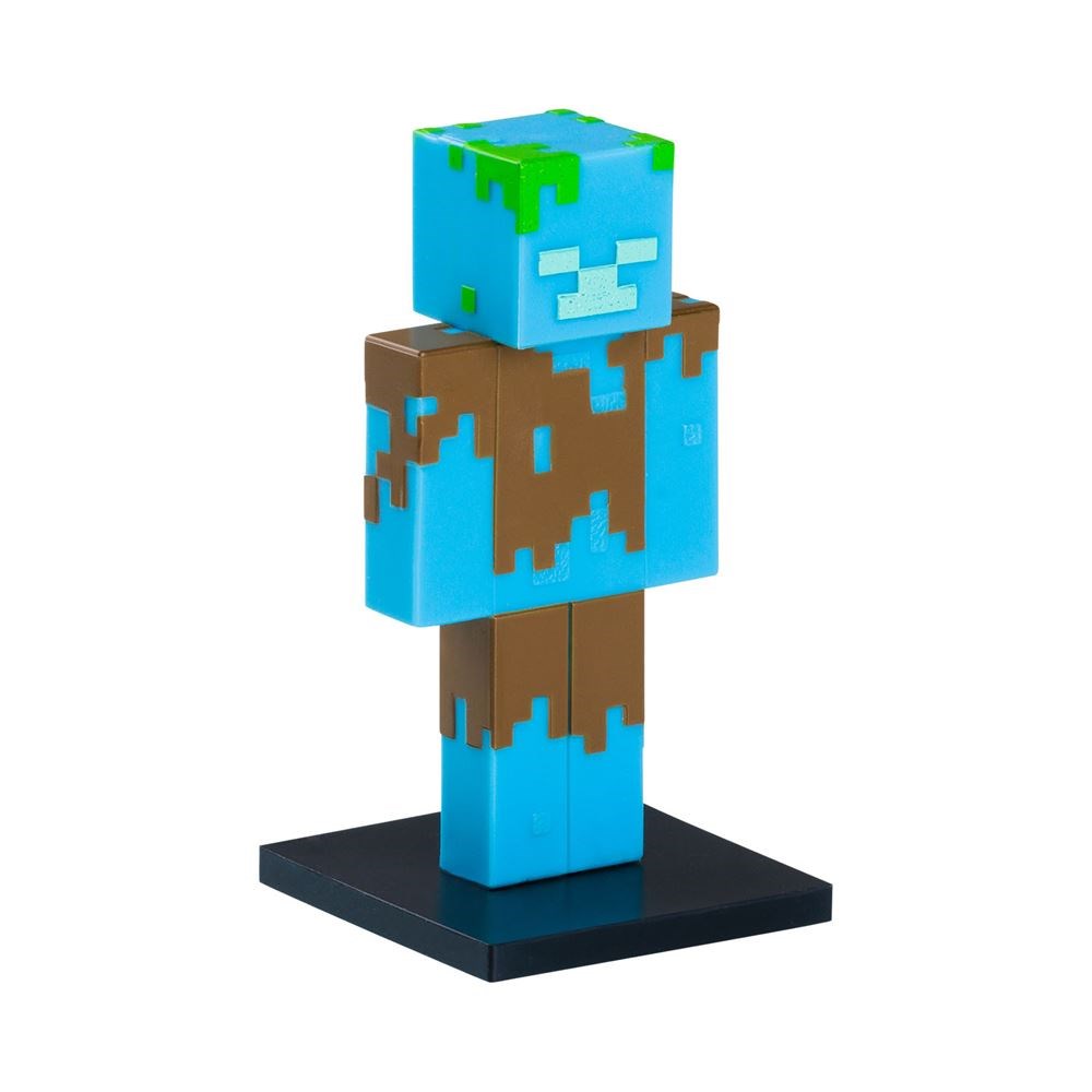 Kolleksiyon Karakterleri, NECOTOYS, Minecraft 3D Toppeez 3'lü Figür Seti 18247 Model 6