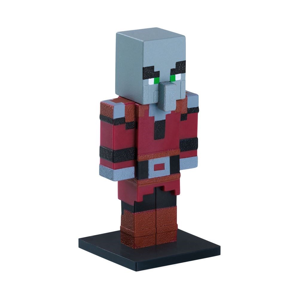Kolleksiyon Karakterleri, NECOTOYS, Minecraft 3D Toppeez 3'lü Figür Seti 18247 Model 6