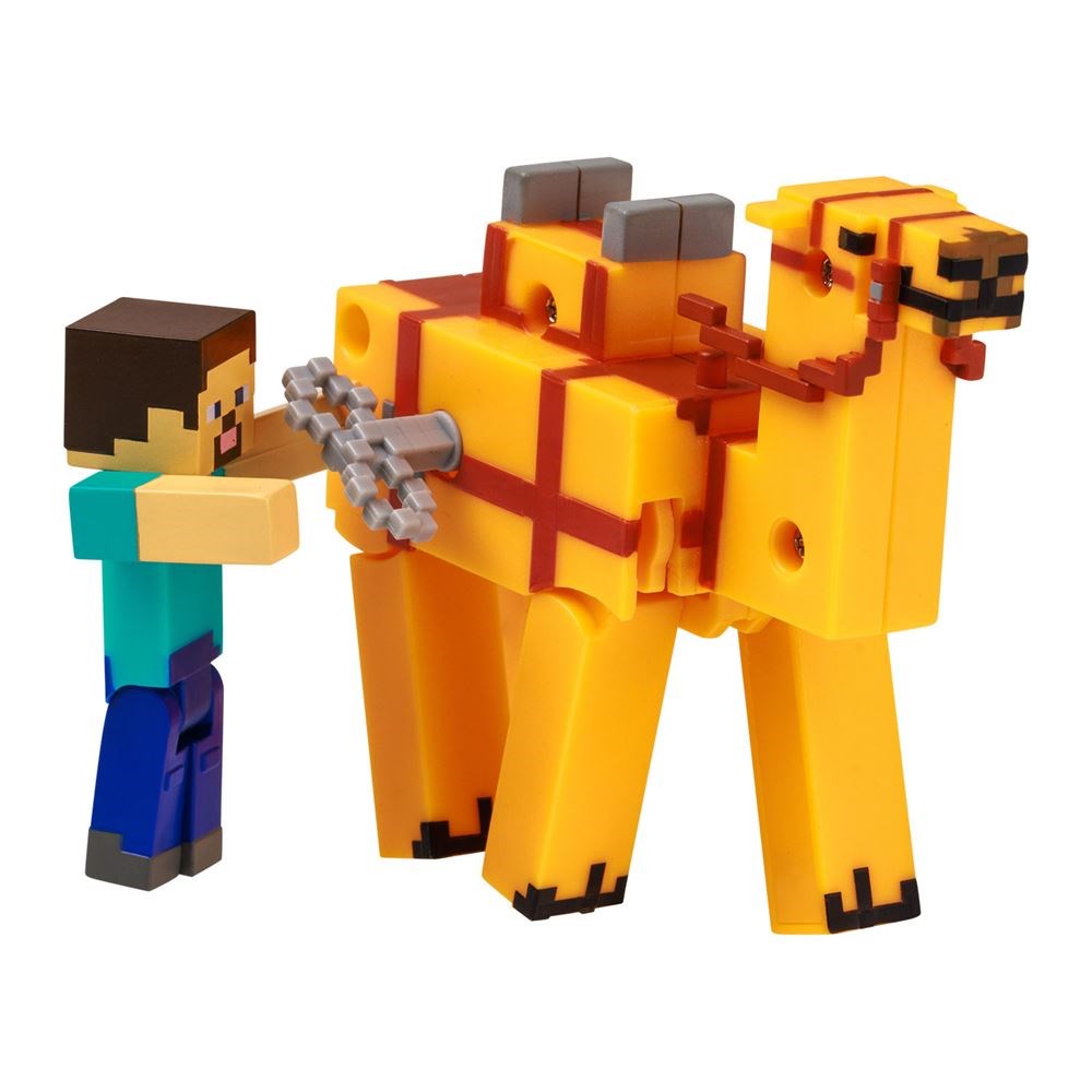 Kolleksiyon Karakterleri, NECOTOYS, Minecraft 3D Kurma Mekanizmalı Figürler 2'li Paket 17806 Model 4