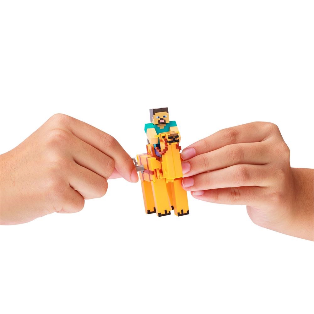 Kolleksiyon Karakterleri, NECOTOYS, Minecraft 3D Kurma Mekanizmalı Figürler 2'li Paket 17806 Model 4